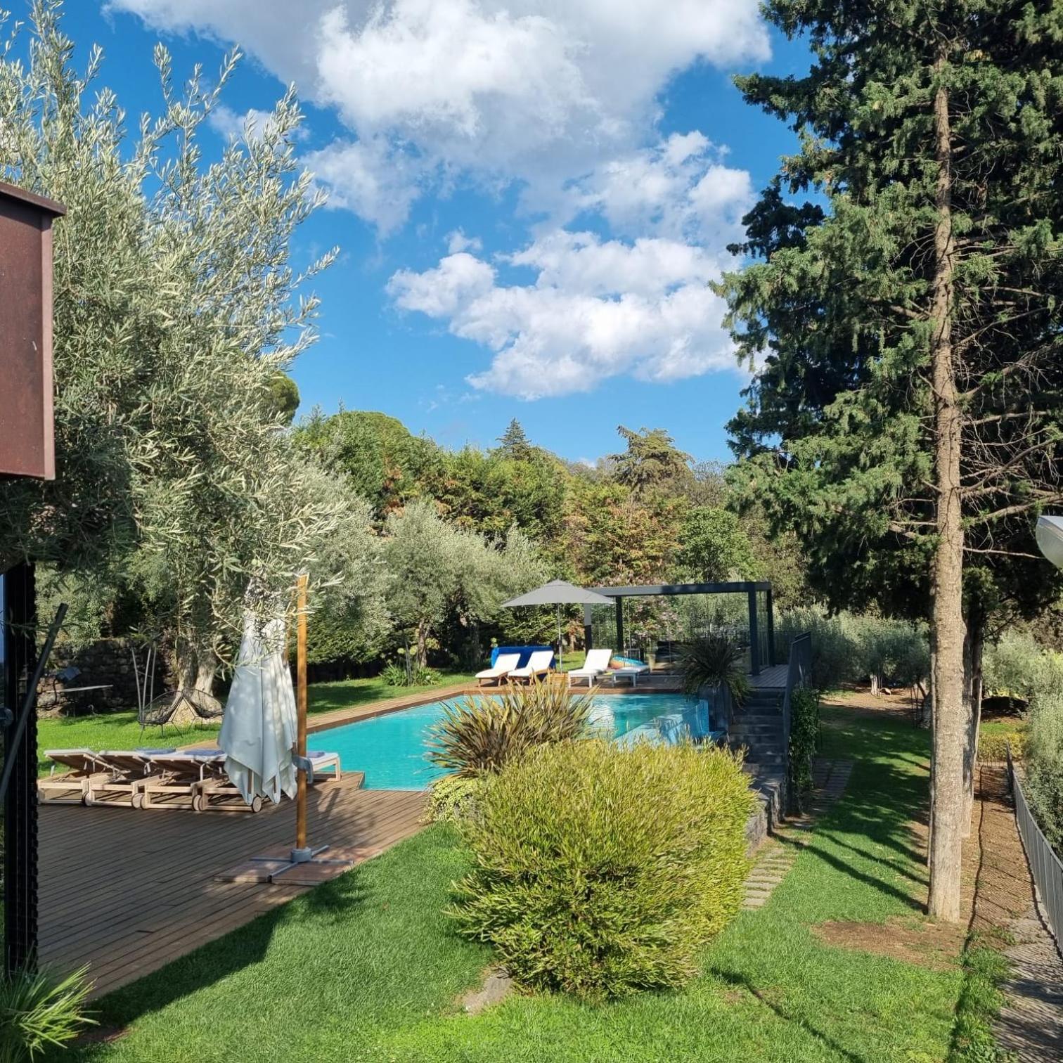 Scialaj Villa Di Lusso Sull'Etna Con Piscina E Vista Mare Ragalna Exterior foto