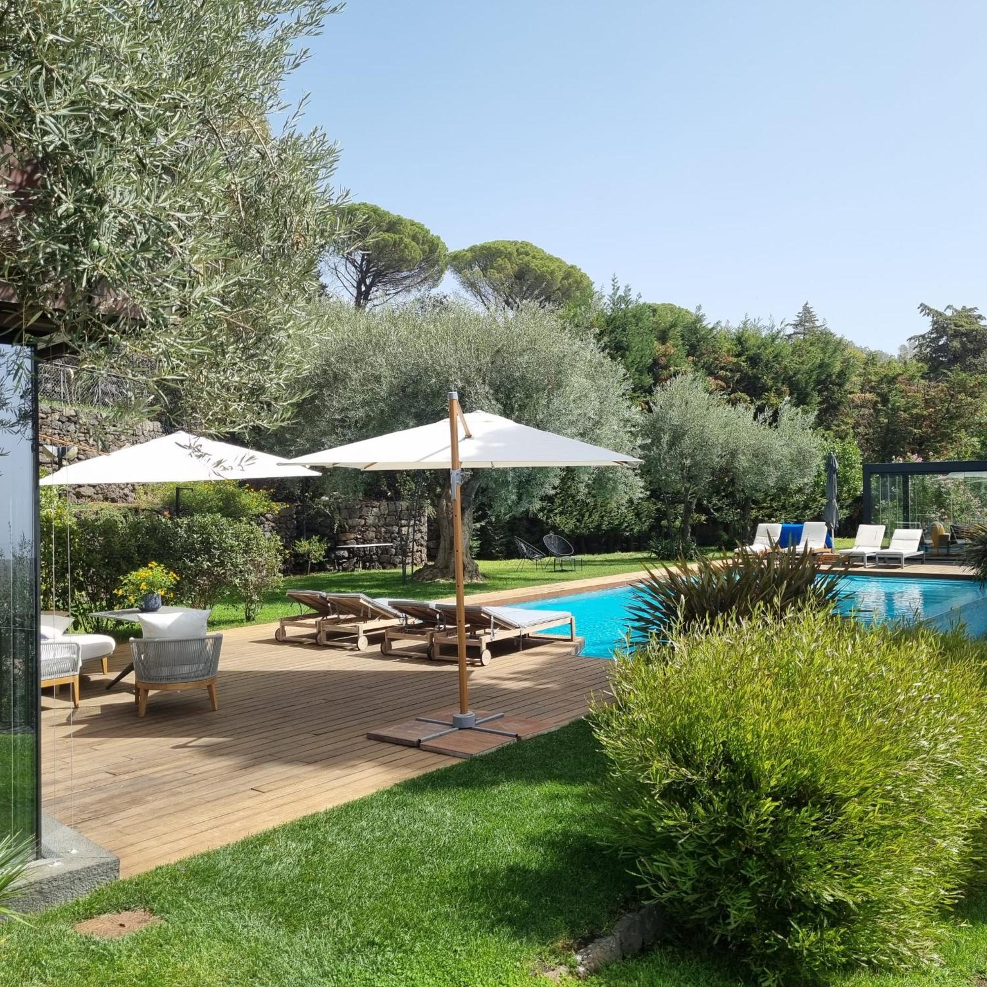 Scialaj Villa Di Lusso Sull'Etna Con Piscina E Vista Mare Ragalna Exterior foto